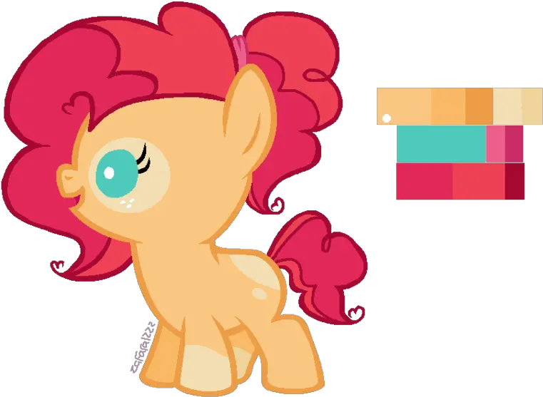  Fim Imageboard Mlp Baby Earth Pony Png Butter Transparent Background