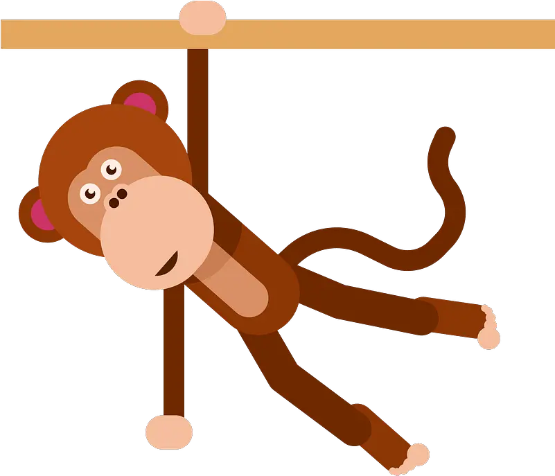  Monkey Hanging Transparent PNG