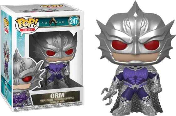  Aquaman Movie Orm Pop Funko Pop Aquaman Orm Png Aquaman Png