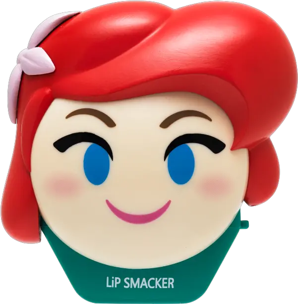  Disney Ariel Emoji Lip Balm Tropical Flavor Lip Smacker Disney Emoji Lip Smacker Png Lips Emoji Png