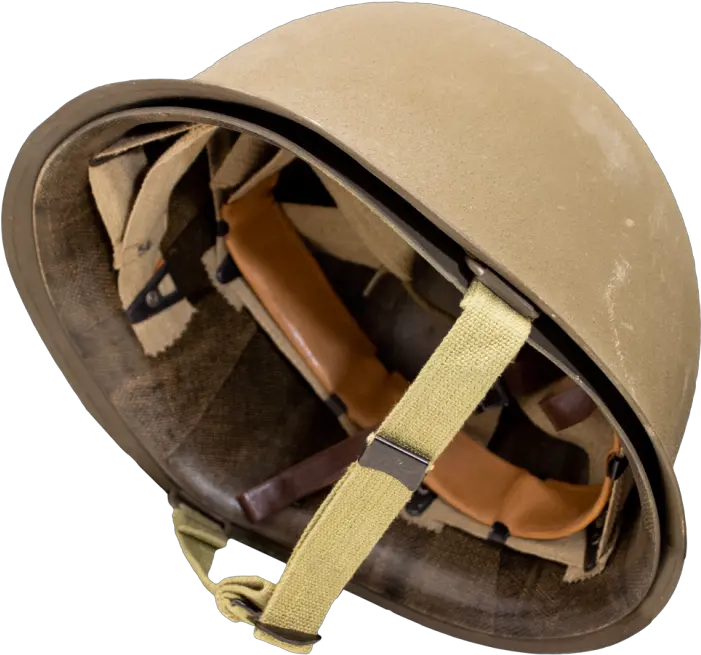  Download Vintage European Military Helmet Leather Png Leather Military Helmet Png