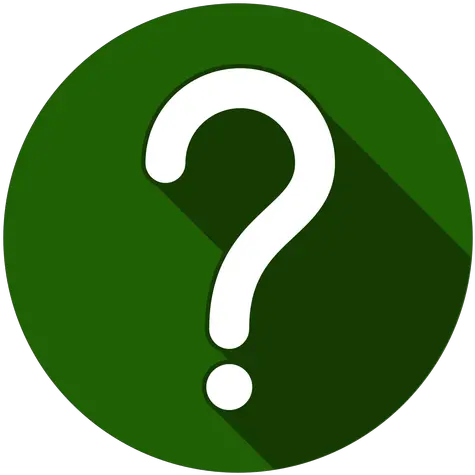  Transparent Png Svg Vector File Question Mark Green Icon Question Icon Png