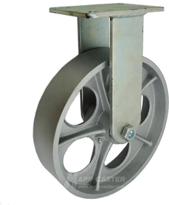  12 X 3 Cast Iron Wheel P70 Rigid Caster 2500 Lbs Capacity Solid Png Steel Icon