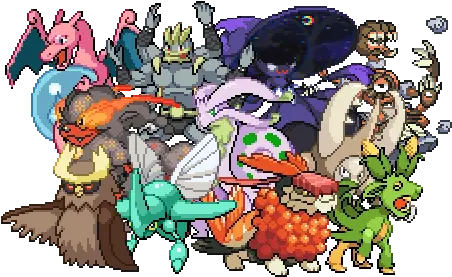  Fakemon Festival Pack Free To Use Relic Castle Fictional Character Png Pokemon Icon Sprites