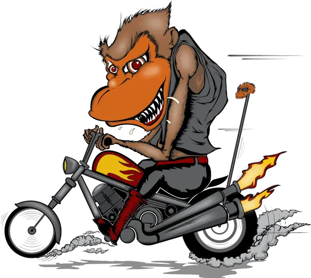  Motorcycle Events Monkey Riding Motorcycle Png Mc Ride Png