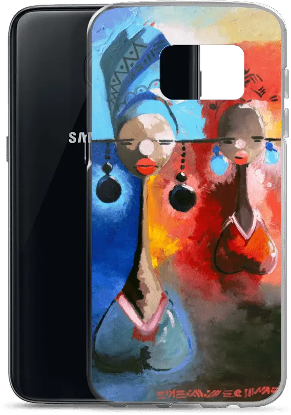  Customized Painting Samsung Case U2013 E Kre8tive Arts Smartphone Png Dust And Scratches Png