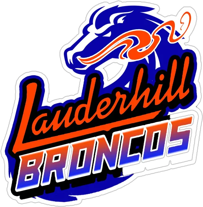  Broncos Cheerleading U0026 Tackle Football City Of Lauderhill Lauderhill Broncos Logo Png Broncos Png