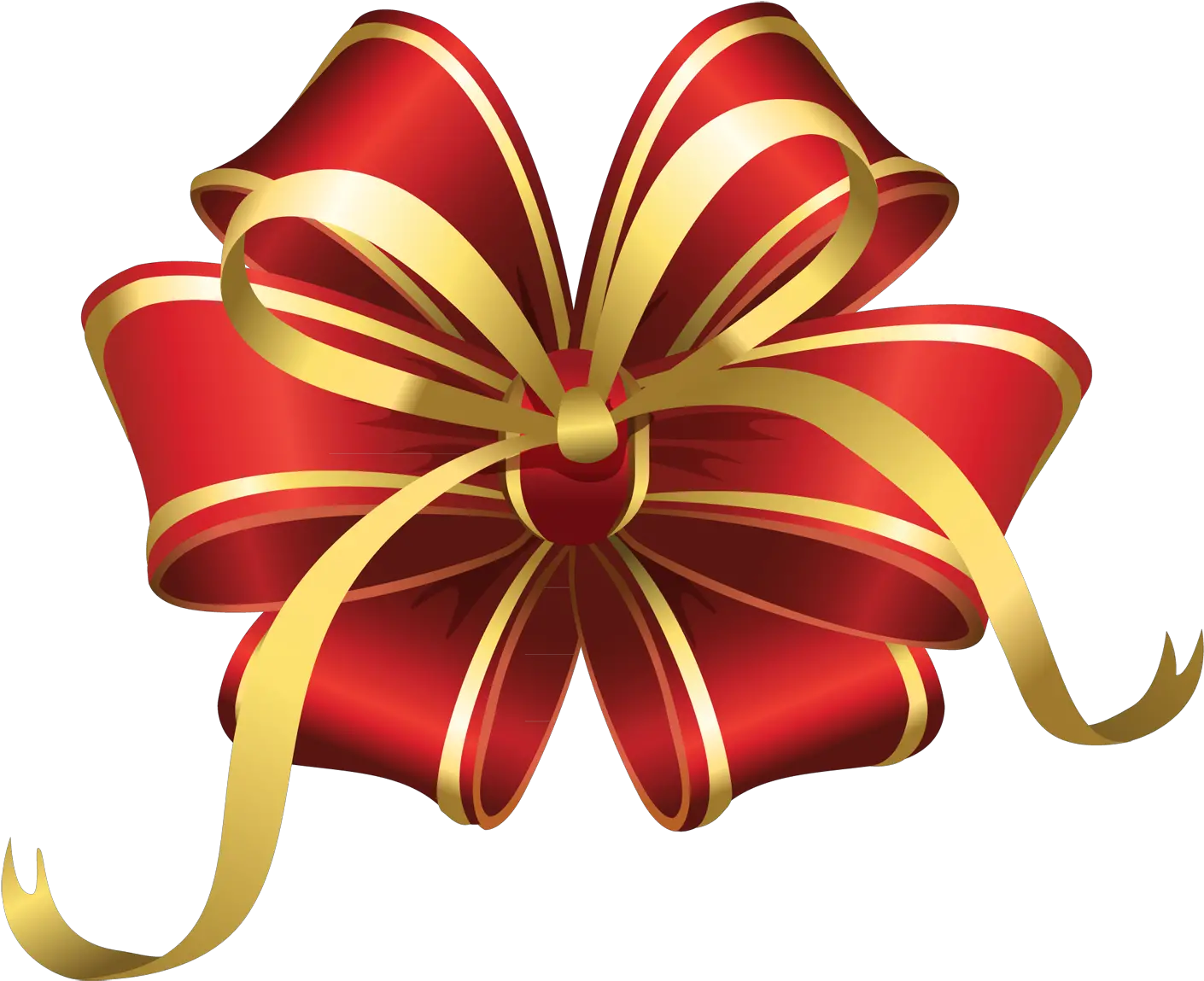  Christmas Ribbon Png All Christmas Bow Clipart Ribbon Png