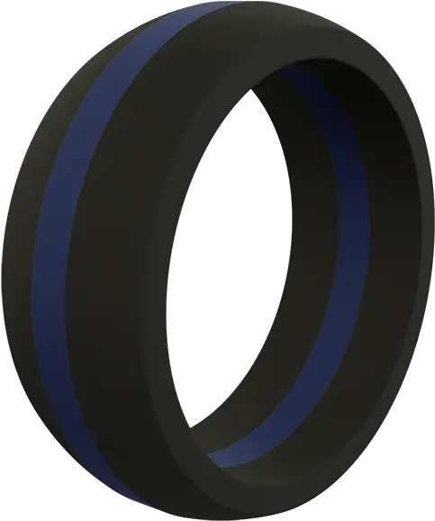  Menu0027s Thin Blue Line Silicone Ring Timber Look Rings Png Thin Blue Line Png