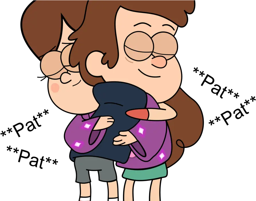  Png Hugs Friends Cartoon Pictures Of Gravity Falls Mabel And Dipper Hug Hug Png