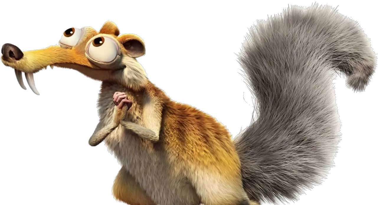  Ice Age Squirrel Png Image Ice Age A Mammoth Christmas Squirrel Transparent Background