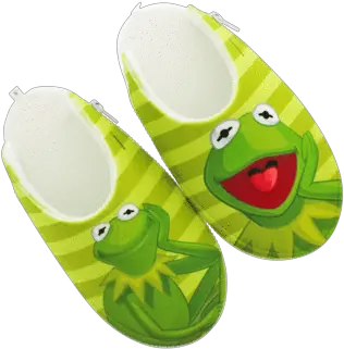  Kermit The Frog Muppets Zlipperz Baby Toddler Shoe Png Kermit The Frog Transparent