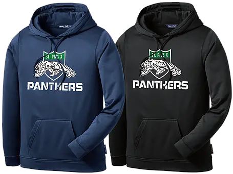  Dry Fit Hoodie St Pius Panthers Logo Hoodie Png Panthers Logo Images