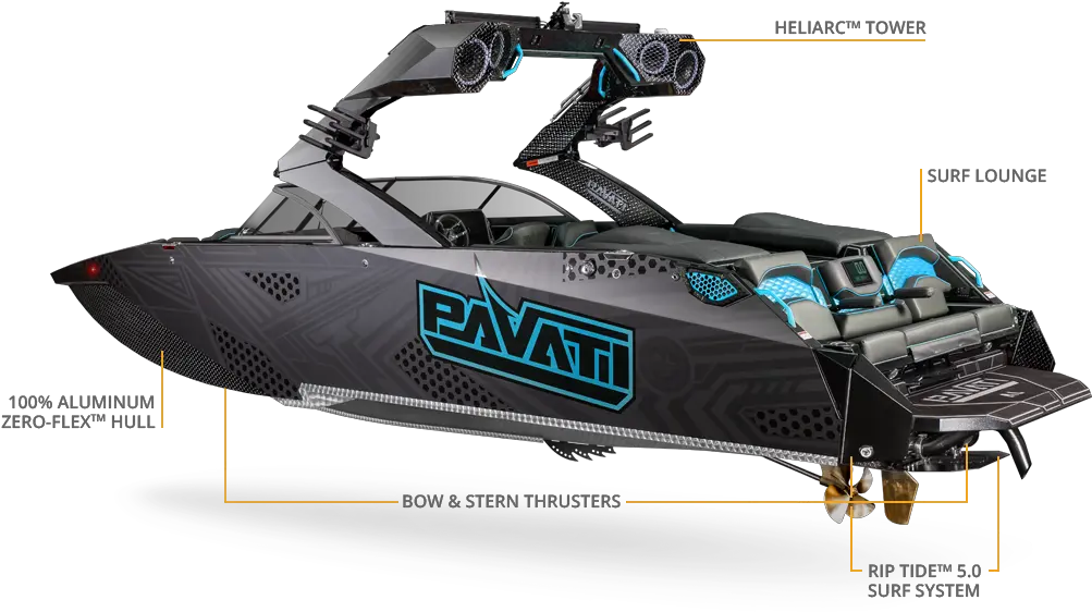  Pavati Wake Boarding Boats Surfing Carbon Fibers Png Speed Boat Icon