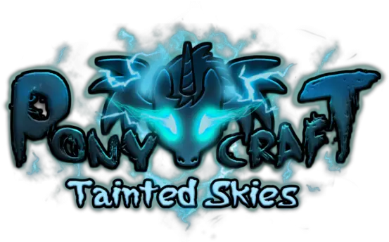  Equestria Daily Mlp Stuff Game Ponycraft Tainted Skies Emblem Png Bronycon Logo