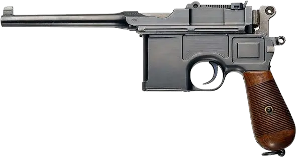  Mauser Handgun Png Image Mauser C96 Star Wars Revolver Transparent Background