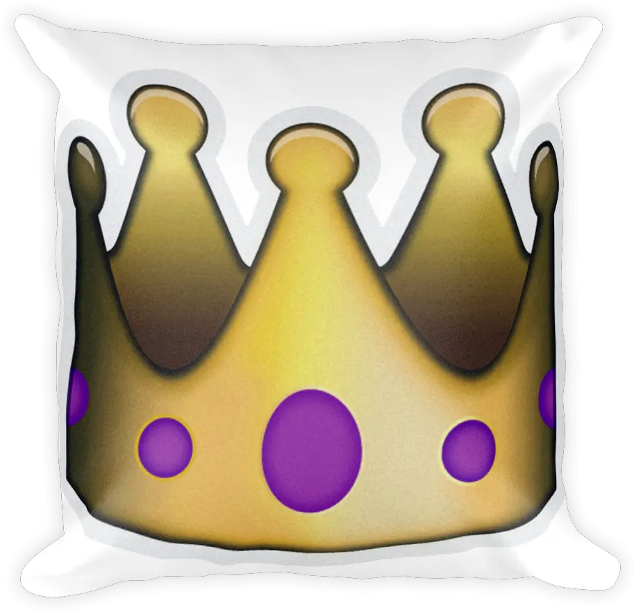  Crown Emoji Png Transparent Crown Emoji Png Pillow Transparent Background