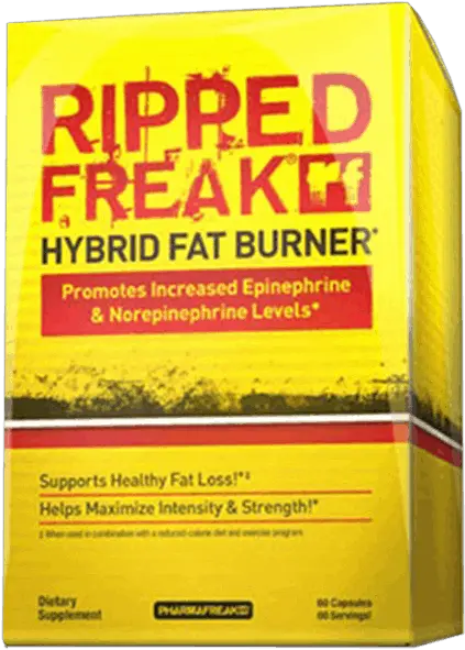  Ripped Freak 60 Caps Pharmafreak Ripped Freak Fat Burner Png Ripped Png