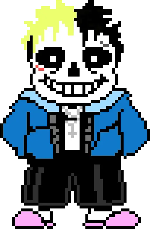  Download Xxxtentacionsans Undertale Sans Pixel Full Sans Pixel Art Png Xxxtentacion Hair Png