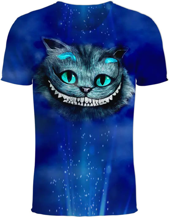  Cheshire Cat Smile Png Cheshire Cat Alice In Wonderland 3d Short Sleeve Cheshire Cat Smile Png