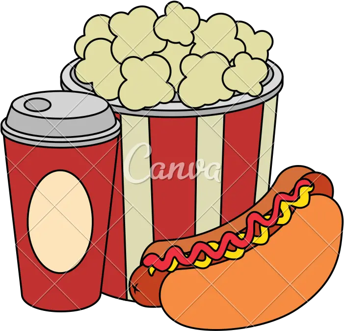  Hot Dog Vector Png Illustration Hotdog Png