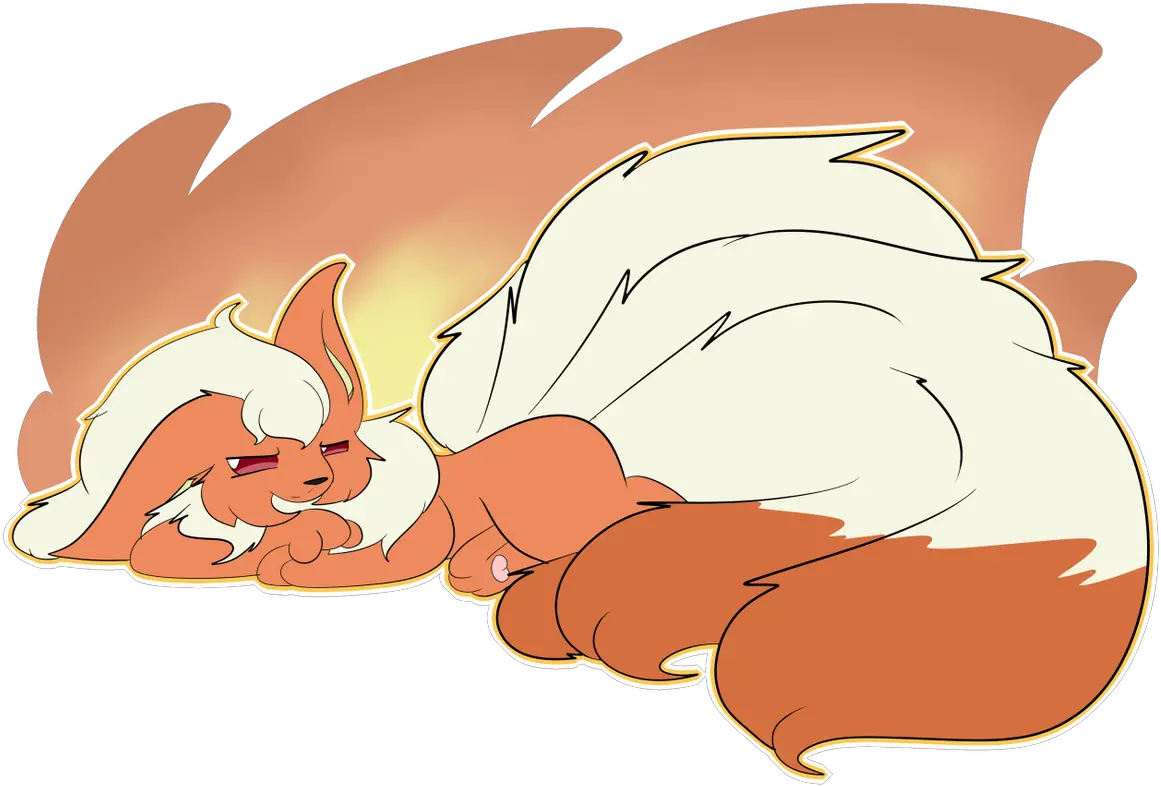  Ninetales Fictional Character Png Flareon Icon