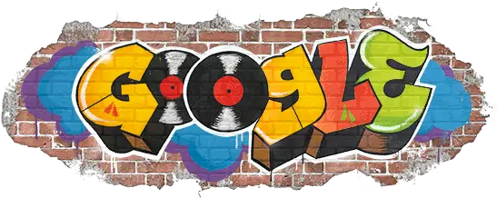  44th Anniversary Of The Birth Hip Hop Google Doodle Hip Hop Png Rapper Logos