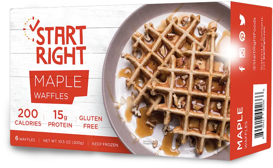  Start Right Start Right Waffles Logo Png Waffles Png