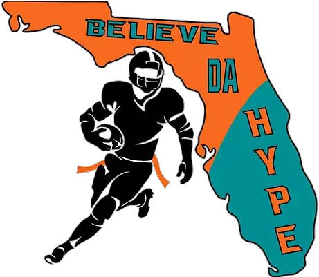  Believe Da Hype American Football Player Vector Png Hype Png