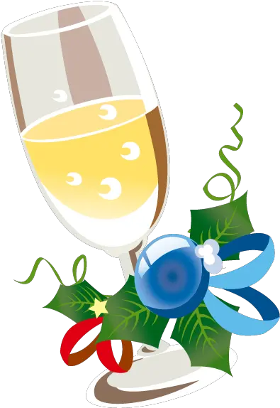  Champagne Wine Glass Cup Christmas Design Png Wine Clipart Png