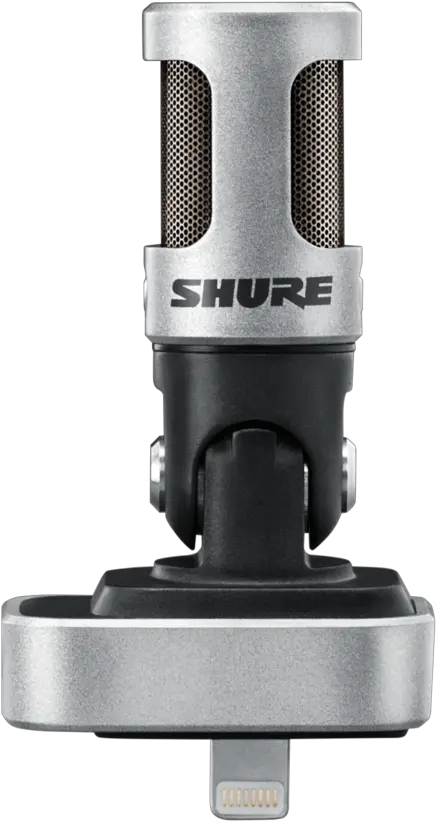  Shure Mv88a Ios Digital Stereo Condenser Microphone Microfono Shure Para Iphone Png Mic And Refresh Icon