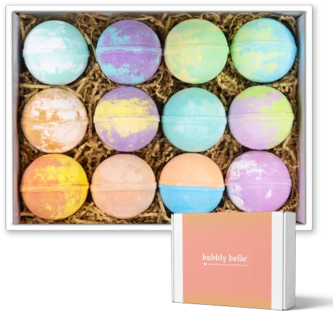  Affirmations Bath Bomb Gift Set Bubbly Belle Bath Bomb Png Belle Icon Pack