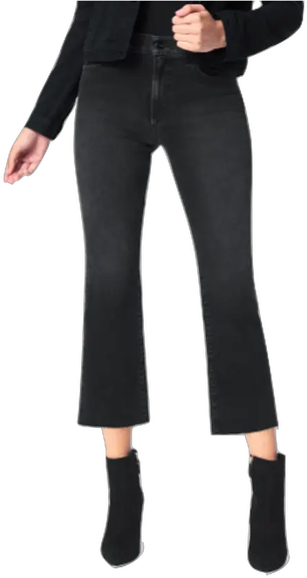  The Callie With Raw Hem Jeans The Callie Cropped Bootcut Jeans Png Joe Jeans Logo