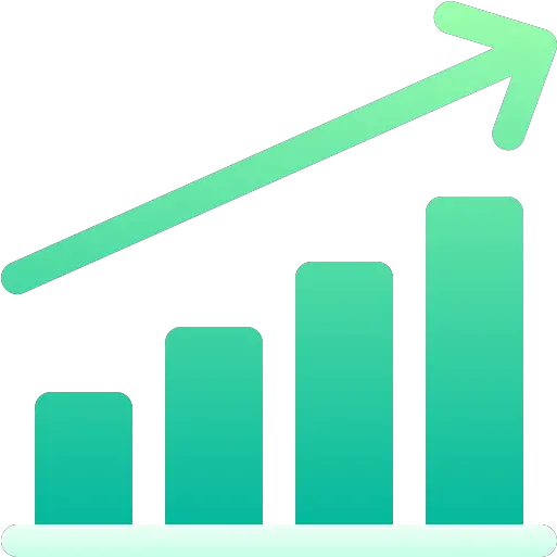  Growth Free Business And Finance Icons Statistical Graphics Png Growth Chart Icon