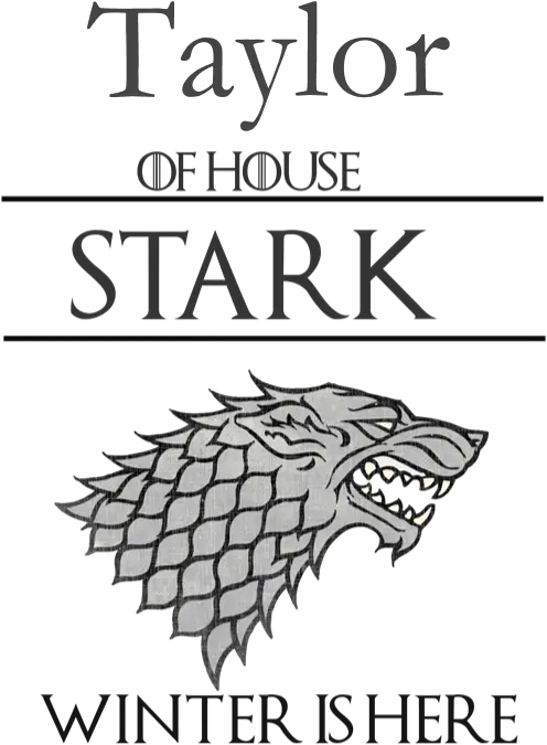  Download Hd Back Design House Stark Logo Png Transparent Game Of Thrones Stark Logo Stark Png