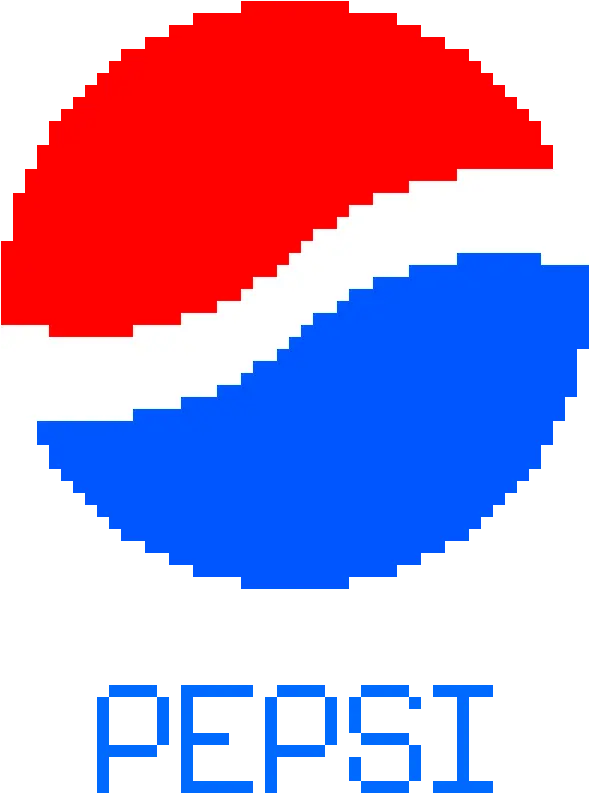  Pixilart Pepsi Logo By Anonymous Hal 9000 Pixel Art Png Pepsi Logo Transparent