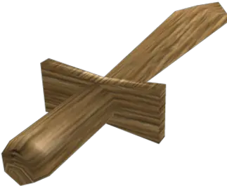  Wooden Sword Hero Havoc Wiki Fandom Wooden Sword Roblox Png Wood Cross Png