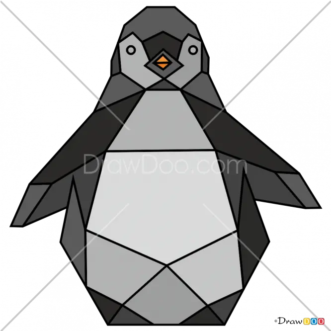  Starbound Png Penguin Png Geometric Geometric Animal Geometric Penguins Penguin Png