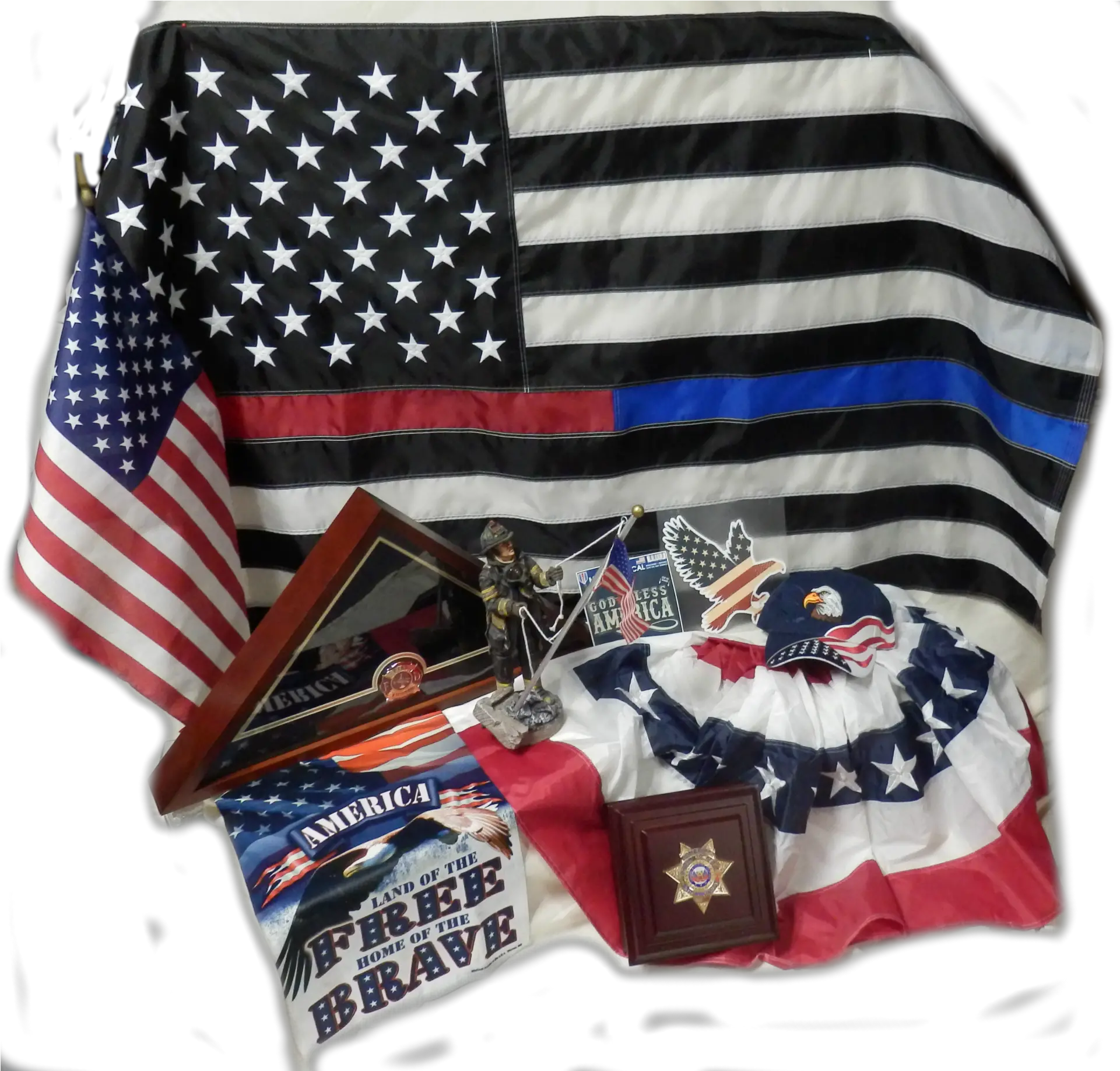  Military Ornaments Colorado Springs Co Affordable Flags Sonic Thin Blue Line Png Patriotic Png