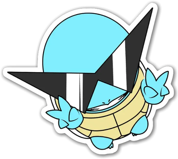  Buy Squirtle Die Cut Stickers Stickerapp Squirtle Stickers Png Squirtle Icon