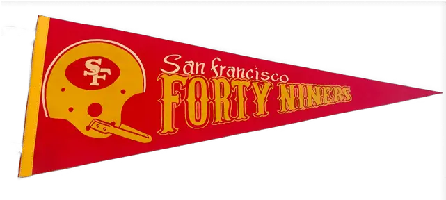  San Francisco 49ers Felt Football Language Png Nfl Logo Font