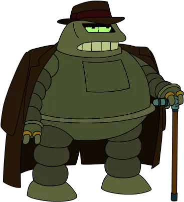  Donbot Futurama Worlds Of Tomorrow Wiki Futurama Robot Mafia Png Mafia Icon