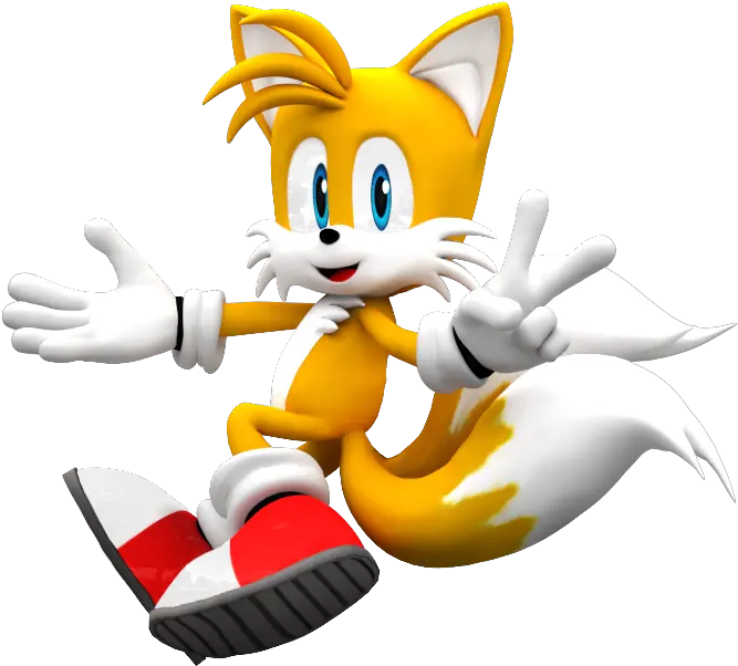  Fox Tails Tails The Fox 3d Png Tails Transparent