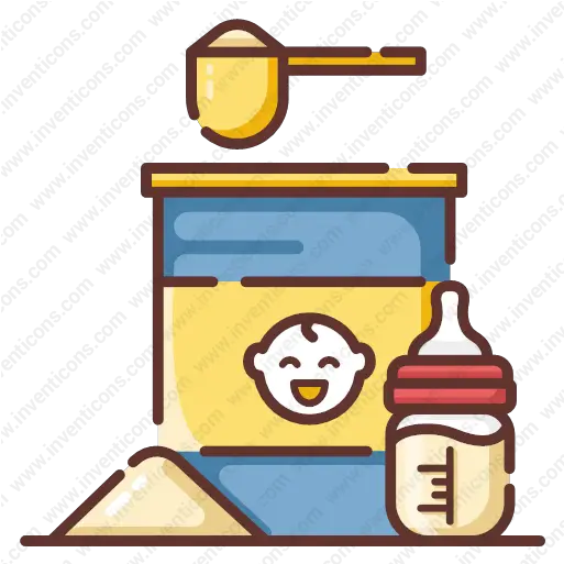  Download Baby Milk Powder Vector Icon Inventicons Clip Art Png Milk Clipart Png