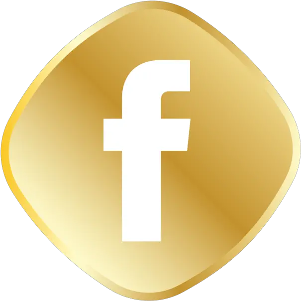  Golden Facebook Icon Royal Facebook Logo Gold Png Find Us On Facebook Logo