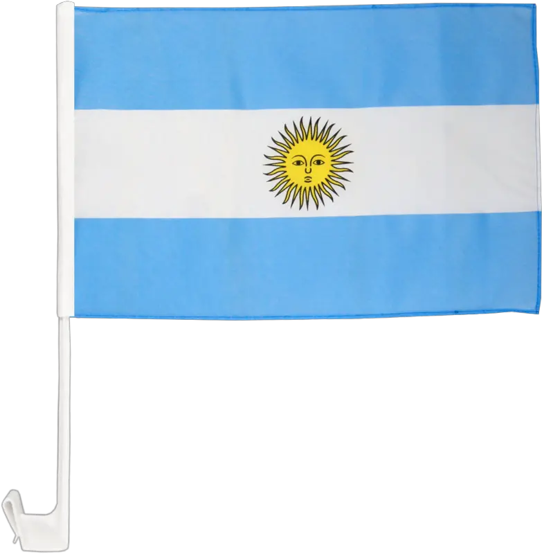  Argentina Car Flag 12 X 16 Inch Flag Png Argentina Flag Png