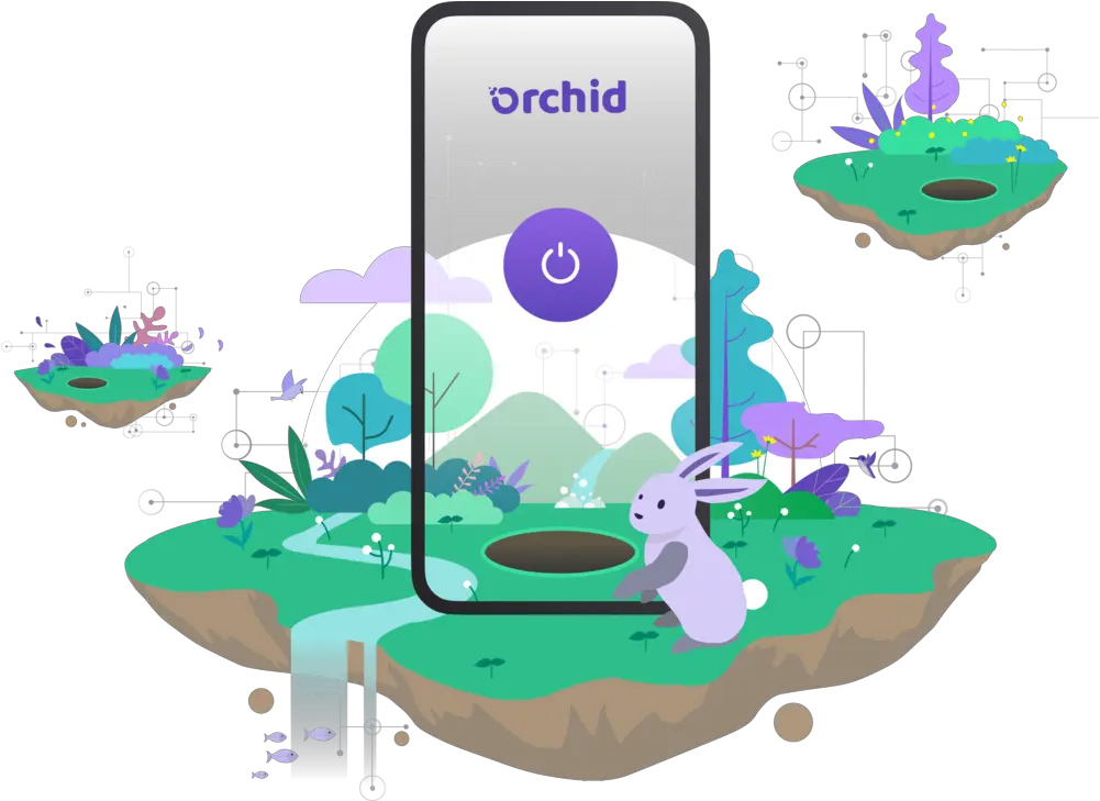  Ethereal U0026 Orchid Announce Partnership For Data Privacy Day Orchid Vpn Png Orchid Png