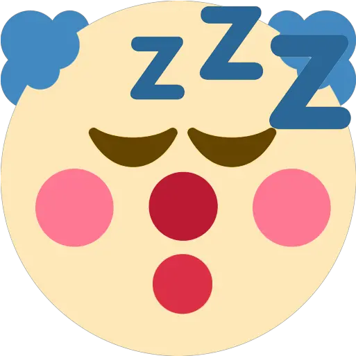  Clownsleepy Discord Emoji Sleepy Clown Emoji Png Clown Emoji Png