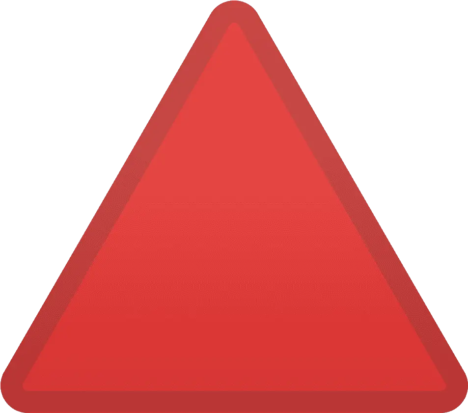  Red Triangle Pointed Up Emoji Clipart Free Download Red Triangle Png Triangle Arrow Icon