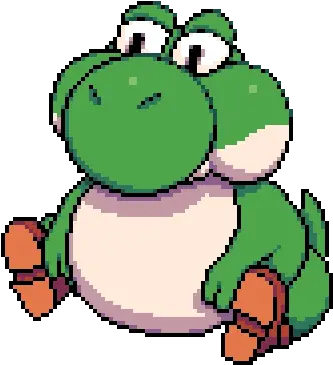  Fat Yoshi Pixelated U2014 Weasyl Fat Yoshi Pixel Art Png Yoshi Png